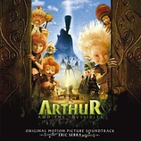 Carátula de la banda de sonido de Arthur y los Minimoys