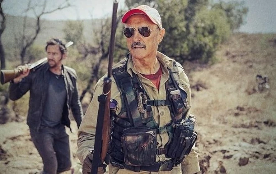Jamie Kennedy y Michael Gross en temblores-5-el-legado