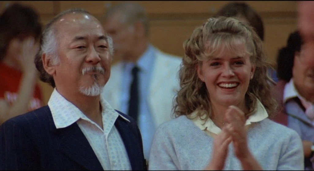 Pat Morita en karate-kid