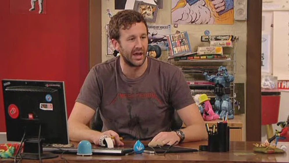 Chris O'Dowd en Los informáticos