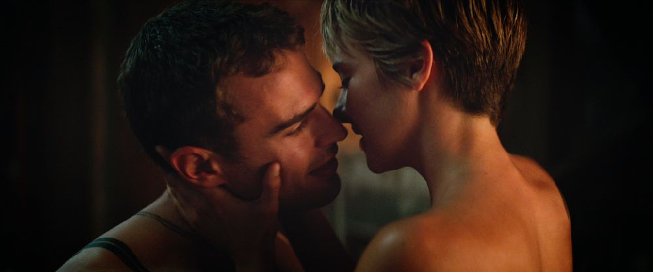 Shailene Woodley y Theo James en Insurgente