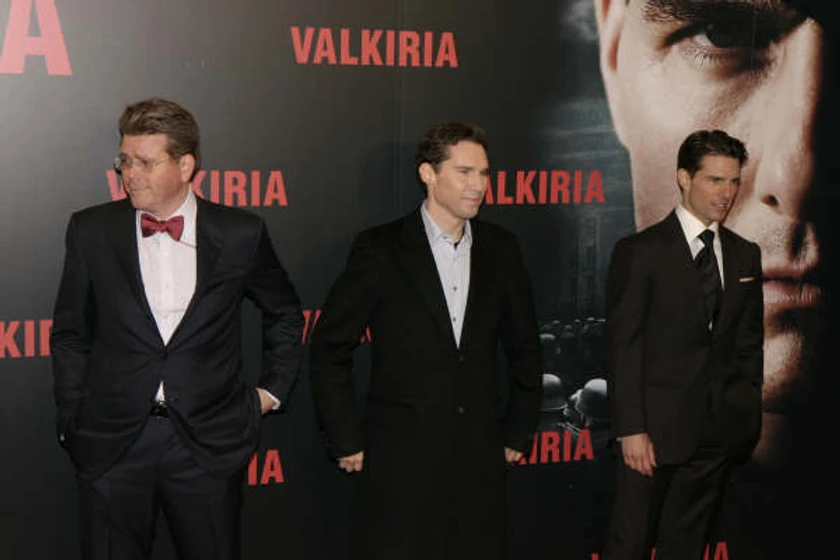Tom Cruise y Bryan Singer en valkiria (Photocall en Madrid. Enero 2009)