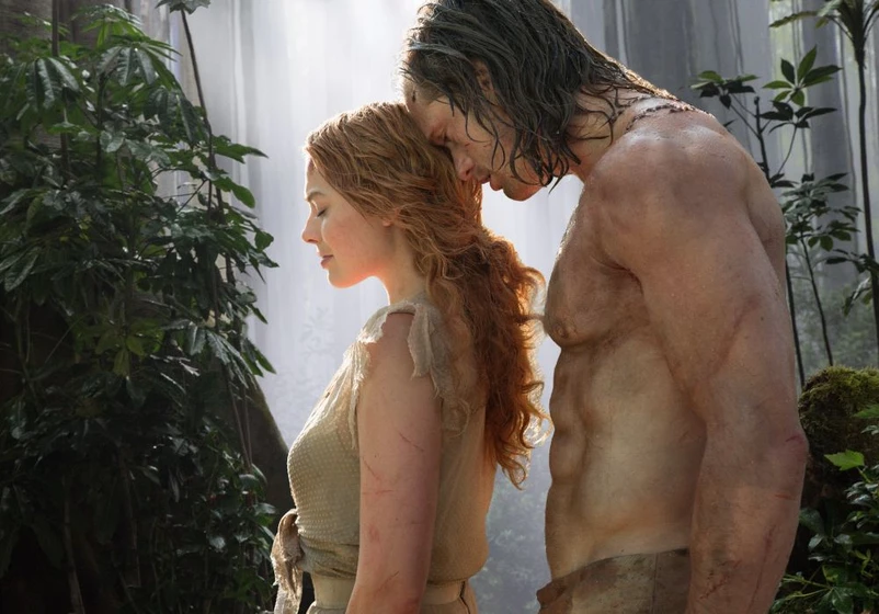 Alexander Skarsgård y Margot Robbie en La Leyenda de Tarzan