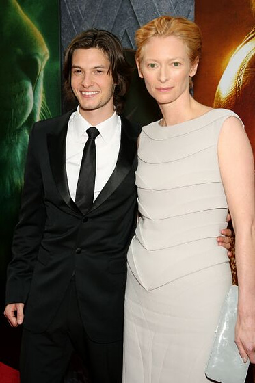 Tilda Swinton y Ben Barnes en Las Crónicas de Narnia: El Príncipe Caspian (Premiere en New York. Mayo 2008)