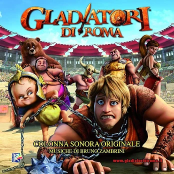 Carátula de la banda de sonido de Gladiatori di Roma