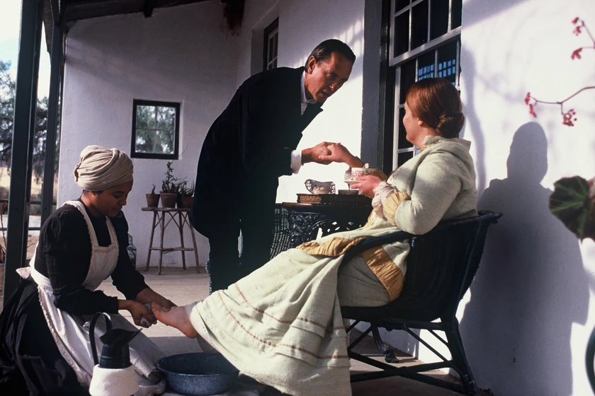 Richard E. Grant y Karin van der Laag en the-story-of-an-african-farm