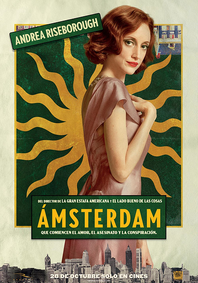 Imagen de Amsterdam (Cartel personajes español)