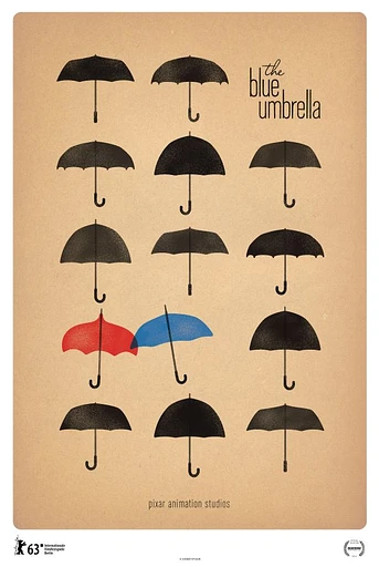 Poster de The Blue umbrella