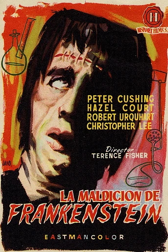 Poster de La Maldición de Frankenstein
