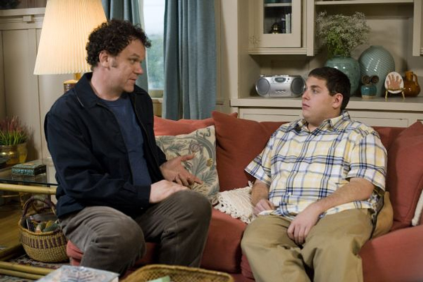 John C. Reilly y Jonah Hill en Cyrus