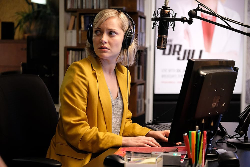 Georgina Haig en Silencio en la Noche