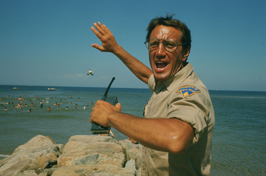 Roy Scheider en Tiburón