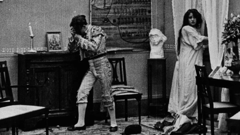 Elena Sánchez Valenzuela y Ricardo Beltri en santa-1918