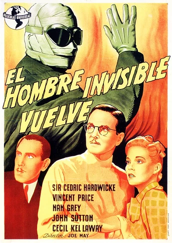 Poster de El Hombre invisible vuelve