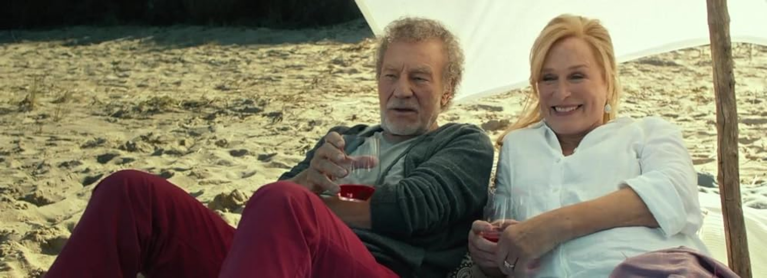 Glenn Close y Patrick Stewart en entre-dos-maridos