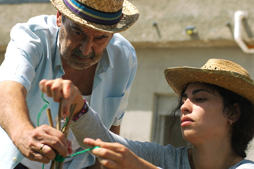 Manuel Morón y Mina El Hammani en La Tierra de Amira