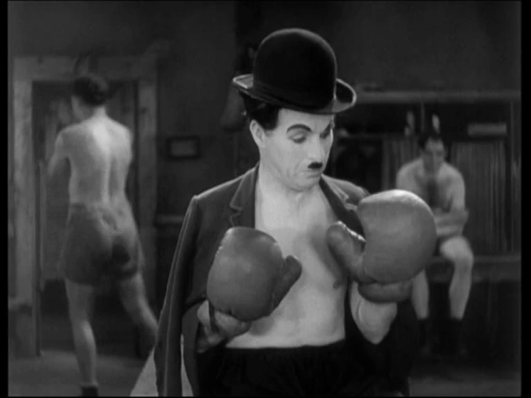 Charles Chaplin en luces-de-la-ciudad