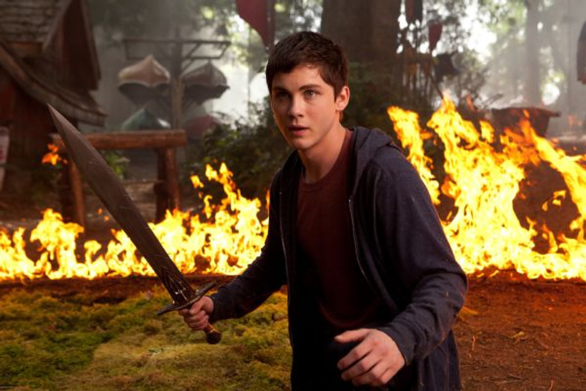 Logan Lerman en Percy Jackson y el Mar de los Monstruos