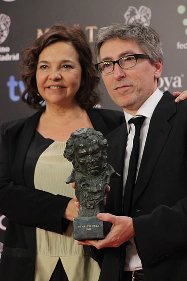 David Trueba en Vivir es Fácil con los Ojos Cerrados (Premios Goya 2014)