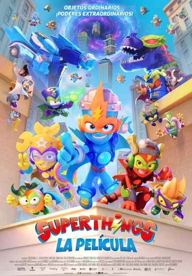 Imagen de superthings-la-pelicula (Cartel español)