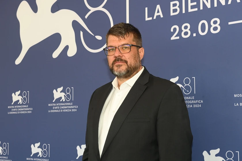 Péter Kerekes en wishing-on-a-star (Festival de Venezia. Agosto 2024)