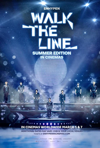 Poster de Enhypen [Walk the Line summer edition] in Cinemas
