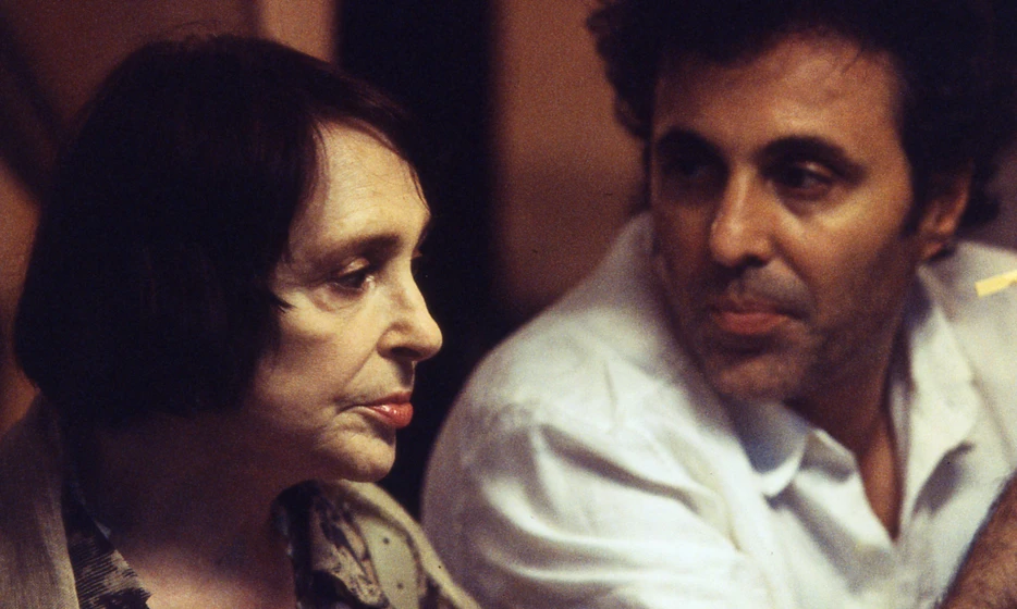 Gilbert Melki y Adriana Asti en plum-rain