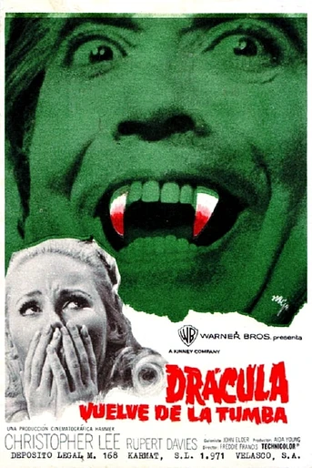 Poster de Drácula Vuelve de la Tumba