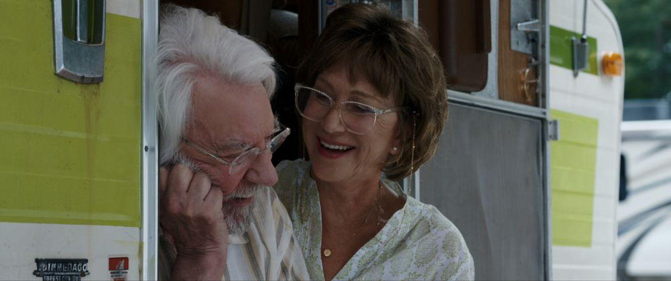 Donald Sutherland y Helen Mirren en El Viaje de sus vidas
