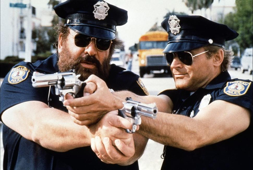 Bud Spencer y Terence Hill en Dos SuperPolicias