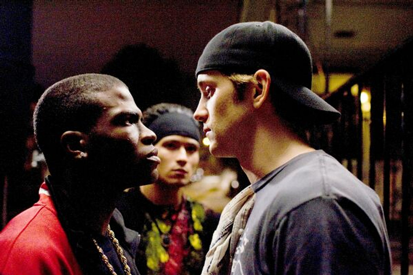 Robert Hoffmann y Black Thomas en Street Dance (Step Up 2)